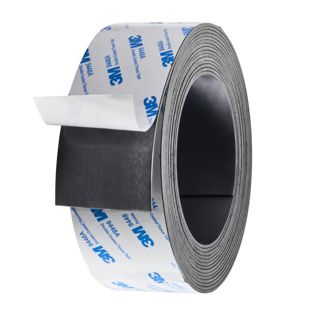 Self-adhesive magnetic tape, strong 50 mm | 1.5 mm | 5 m