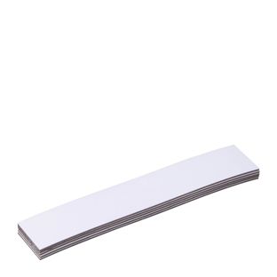 Writable magnetic labels 15 x 80 mm  | white 