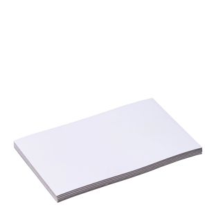 Writable magnetic labels 50 x 80 mm  | white 