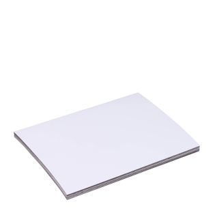 Writable magnetic labels 80 x 100 mm  | white 