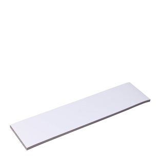 Writable magnetic labels 50 x 200 mm  | white 
