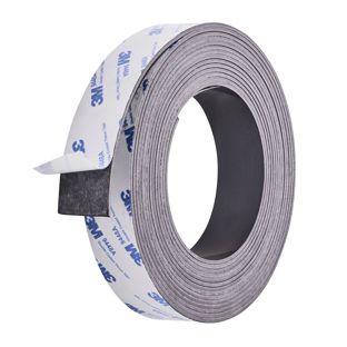 Self-adhesive magnetic tape, strong 30 mm | 2 mm | 5 m