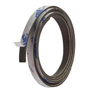 Neodymium magnetic tape, self-adhesive, extra strong 6 mm | 1.5 mm | 480 g/cm² | 1 m