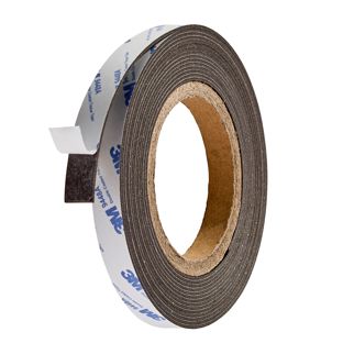 Neodymium magnetic tape, self-adhesive, extra strong 15 mm | 1.5 mm | 300 g/cm² | 5 m