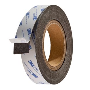 Neodymium magnetic tape, self-adhesive, extra strong 30 mm | 1.5 mm | 300 g/cm² | 5 m