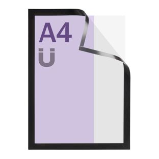 Magnetický rám A4, magnetický černá 