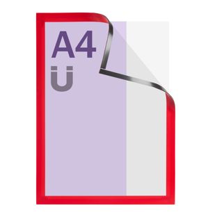 Magnetic frames A4, magnetic red 