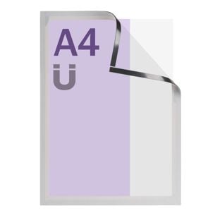 Magnetický rám A4, magnetický stříbrná 