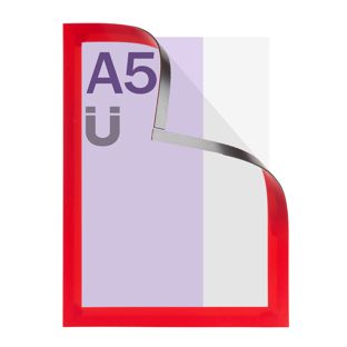 Magnetický rám A5, magnetický červená 