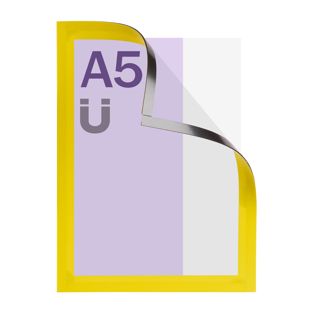 Magnetický rám A5, magnetický žlutá 