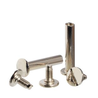 Binding screws, nickel-plated 