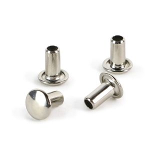 Strojové nýty 4 / 8 x 8, poniklované 
