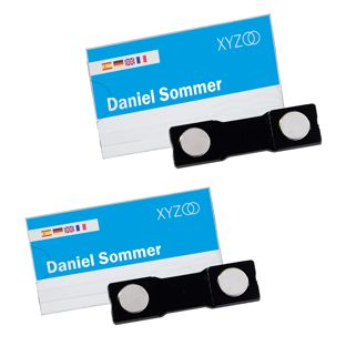 Name badges URBAN, magnetic 