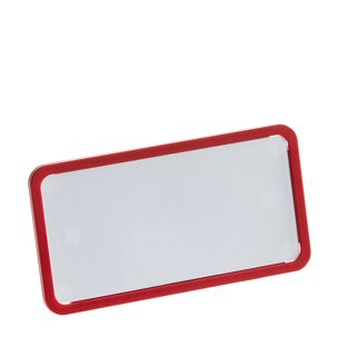 Name badges OFFICE, magnetic smag® Magnet | red | 75 x 37 mm
