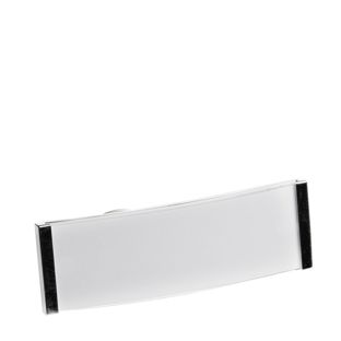 Name badges polar®, magnetic smag® Magnet | chrome | 64 x 22 mm