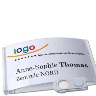 Name badges EVENT, magnetic 85 x 54 mm  | smag® Magnet 