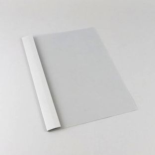 Obal s nýtovou vazbou A4, lepenka ve vzhledu kůže, 35 listů, šedá  | 3 mm