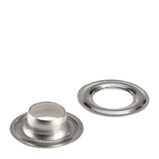 Stainless steel grommets, self-piercing 