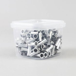 Zatlačovací nýty, 2-30 listů, stříbrné 4.5 mm