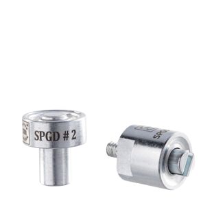 Tools for eyelet press TEP-1 and TEP-3 for round eyelets #2 (⌀ 9.2 mm) 
