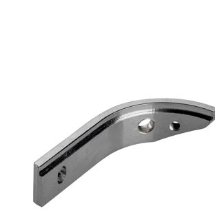 Spare parts for eyeletting machines M165, M165D, M80T, M80PU | Spare part no. 0-2-4 - Channel rail, right