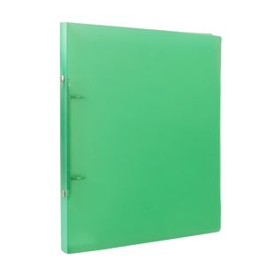 Ring binders A5 green  | 2 O-ring mechanism  