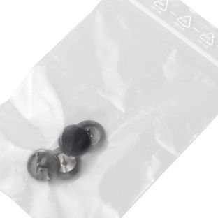 Poster pins, ø = 15 mm, black  | 4 pieces in zip-loc bag 