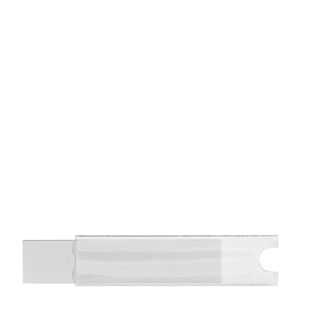 Adhesive label pockets, short edge open 19 x 75 mm 