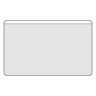 Business card pockets, self-adhesive, PP foil 115 x 72 mm  | front foil shortened 