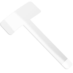 Regálový wobbler pro lišty na cenovky, 140 mm 140 mm | PET 