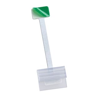 Shelf wobblers for data strips 75 mm | aluminium 