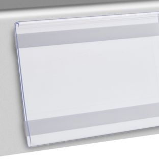 Data strips DBR, self-adhesive, with C-snap 105 mm | 1000 mm | for sticking (foam adhesive tape) 