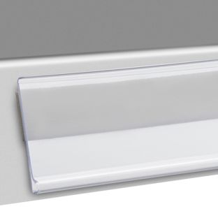 Data strips DBR, self-adhesive 18 mm | 100 mm | transparent  | for sticking (foam adhesive tape) 