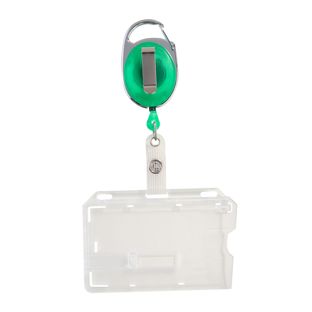 Retractable card holder null | null