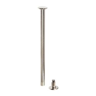 Binding screws with hammertop, nickel-plated 100 mm