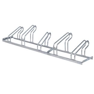 Bicycle rack floor, metal 5 bicycles