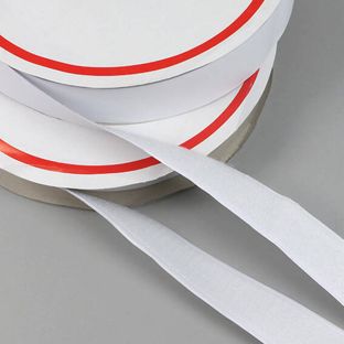 Suchý zip samolepicí, sada 25 m pásky se smyčkami a 25 m pásky s háčky 38 mm | bílá 