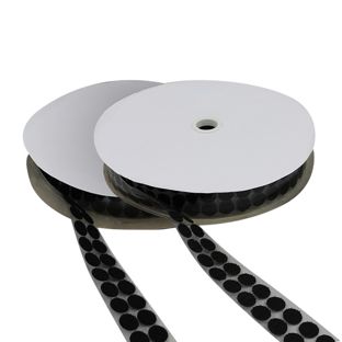 Hook and loop dots roll, 16 mm | null | Set - Hook & Loop