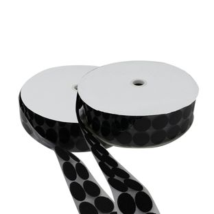 Hook and loop dots roll, 33 mm | null | Set - Hook & Loop