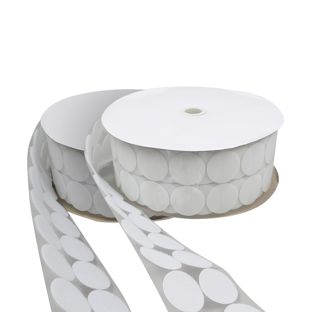 Hook and loop dots roll, 45 mm | null | Set - Hook & Loop