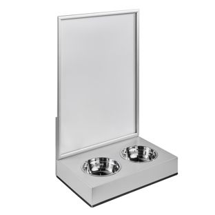Dog water station A1 silver 