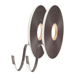 Magnetic tape with counterpart, self-adhesive C+D (SET) - Standard adhesive  | 12.7 mm