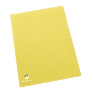 Průhledné obaly A4, potištěné 3barevný | Sítotisk | žlutá | PP | 120 µm | zrnitý