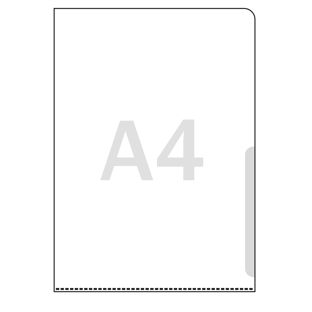 Průhledné obaly A4, transparentní zrnitý  | 150 µm