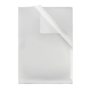 L-Folders for A4, transparent grained  | 150 µm