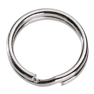 Key rings, nickel-plated 16 mm