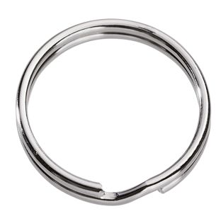 Key rings, nickel-plated 30 mm