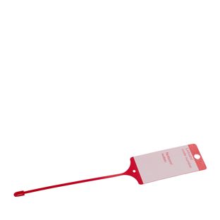Workshop key tags FIX, bilingual (German/English) red 