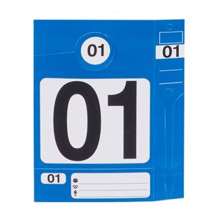 Key identification set blue 