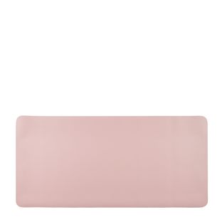 Leatherette desk pad light pink  | 90 x 43 cm 